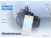 Klimakompressor FORD Scorpio I (GAE, GGE) 89BG19D629AA