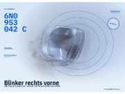 Blinker rechts vorne VW Polo III (6N1) 6N0953042C