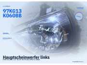 Hauptscheinwerfer links FORD Ka (RBT) 97KG13K060BB