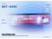 Heckblende MAZDA 323 F IV (BG) 067-4434