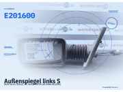 Außenspiegel links SEAT Ibiza I (021A) E201600