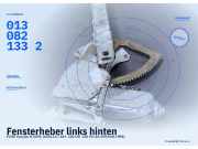 Fensterheber links hinten FORD Scorpio II (GFR, GGR) 0130821332