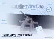 Bremssattel rechts hinten Mercedes-Benz Sprinter 3,5-t Bus (B906)