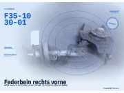 Federbein rechts vorne OPEL Astra G CC (T98) F35-1030-01