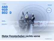 Motor Fensterheber rechts vorne AUDI A6 (4A, C4) 4A0959802D