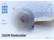 (14199 Zündschalter VW Golf IV (1J) 4B0905849) 4B0905849