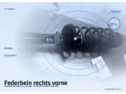 Federbein rechts vorne VW Golf III (1H)