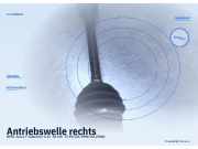 Antriebswelle rechts OPEL Astra F Cabriolet