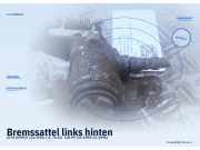 Bremssattel links hinten ALFA ROMEO 146 (930)