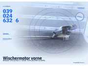 Wischermotor vorne RENAULT 19 II (X 53) 0390246326