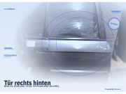 Tür rechts hinten BMW 3er (E30)