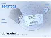 Lichtschalter OPEL Corsa B (S93) 90481764 90437312
