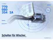 Schalter für Wischer RENAULT Clio I (57) 7700803541A