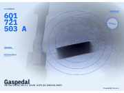 Gaspedal VW Polo IV (9N) 6Q1721503A
