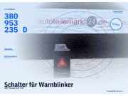 Schalter für Warnblinker VW Passat (3B2) 3B0953235D