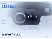 Schalter für Licht Opel Meriva B Großraumlimousine (S10) 13294814
