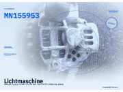 Lichtmaschine SMART Forfour (454) MN155953