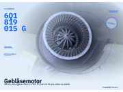 Gebläsemotor VW Fox Schrägheck (5Z) 6Q1819015G