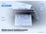 Widerstand Gebläsemotor NISSAN Micra III (K12) NISSAN
