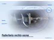Federbein rechts vorne TOYOTA Avensis Verso (M2)