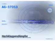 Heckklappendämpfer CITROEN Xsara Break (N2) AG-17313