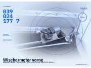 Wischermotor vorne RENAULT Modus - Grand Modus (P) 0390241777