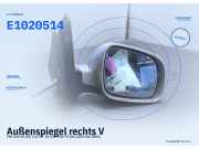 Außenspiegel rechts VW Golf IV (1J) E1020514