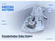Fensterheber links hinten VOLVO 850 (854) 680186447000
