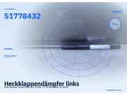 Heckklappendämpfer links FIAT Grande Punto (199) 51778432