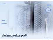 Hinterachse komplett RENAULT Twingo II (CN0)