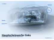 Hauptscheinwerfer links NISSAN Sunny III (N14)