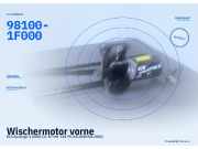 Wischermotor vorne KIA Sportage 1 (K00) 98100-1F000