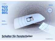 Schalter für Fensterheber BMW 1er (E87) 922623801
