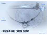 Fensterheber rechts hinten MAZDA 3 (BK)