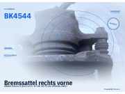 Bremssattel rechts vorne SKODA Felicia II (6U1) BK4544