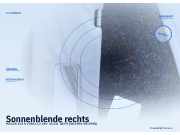 Sonnenblende rechts MAZDA 323 S V (BA) 1.5 16V 65 kW 88 PS (08.1994-09.1998)