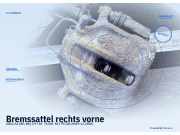 Bremssattel rechts vorne AUDI A4 (8E, B6)