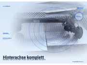Hinterachse komplett PEUGEOT 307