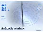 Gasfeder für Motorhaube AUDI A6 Avant (4A, C4) 4A0823359C