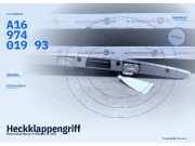 Heckklappengriff Mercedes-Benz A-Klasse (W169) A1697401993