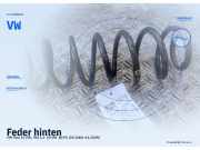 Feder hinten VW Polo IV (9N, 9A) VW