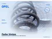 Feder hinten OPEL Corsa D (S07) OPEL