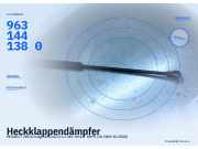 Heckklappendämpfer PEUGEOT 206 Schrägheck (2A/C) 9631441380
