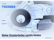 Motor Fensterheber rechts hinten BMW 5er Touring (G31) 7455084