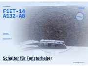 Schalter für Fensterheber FORD Focus III Turnier (DYB) F1ET-14A132-AB