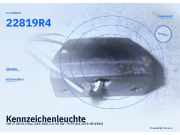 Kennzeichenleuchte VW LT 28-35 I Bus (281-363) 22819R4