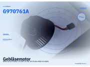 Gebläsemotor OPEL Corsa C (X01) G970761A