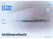 Heckklappendämpfer KIA Ceed 1 SW (ED) 81780-B2000