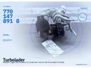 Turbolader RENAULT Laguna III Grandtour (T) 8200638766 7701478918