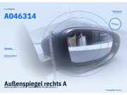 Außenspiegel rechts AUDI A3 (8V) A046314